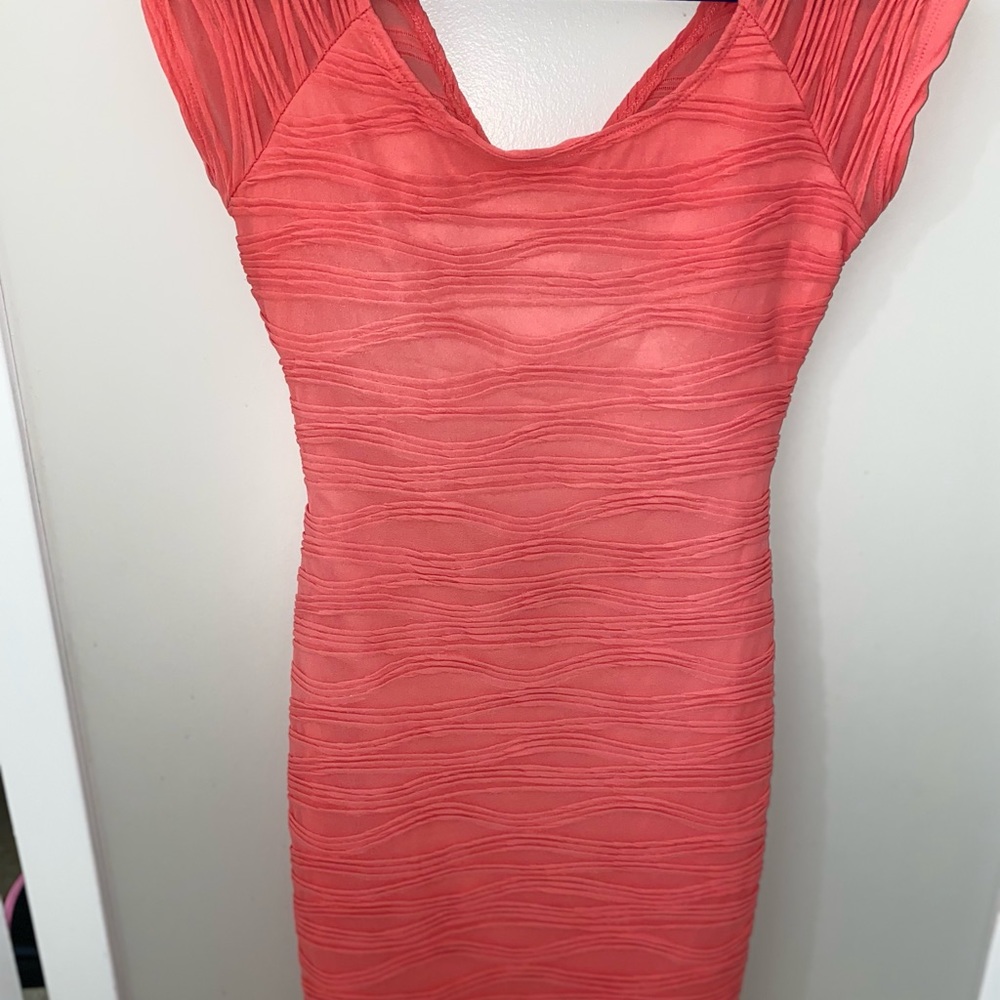 Semi backless midi dress!